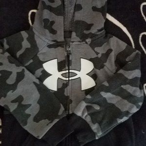 Boys under armour hooded jacket 2T